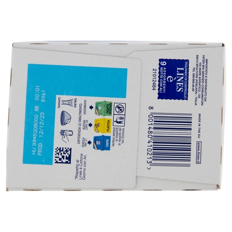 Lines è Cotone notte con ali 9 pz